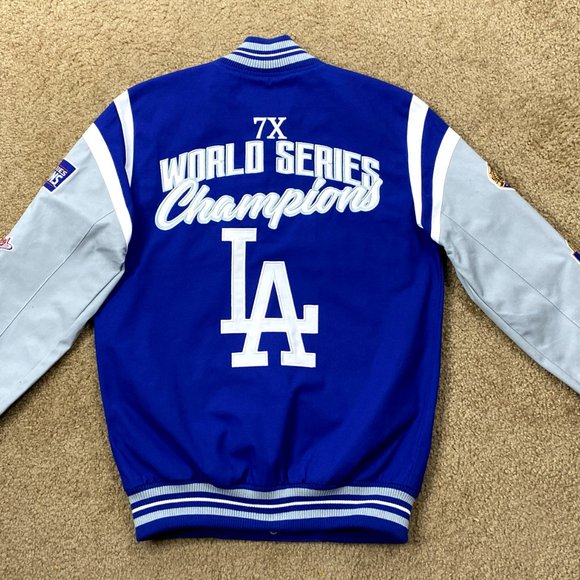 LOS ANGELES DODGERS 7 TIME WORLD SERIES JACKET Spring 2023L XL 2X